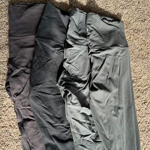 Four pairs lulu aligns size 6 used